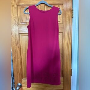 Hot pink Banana Republic Tank Dress. Polyester and lined. New with tags size 10